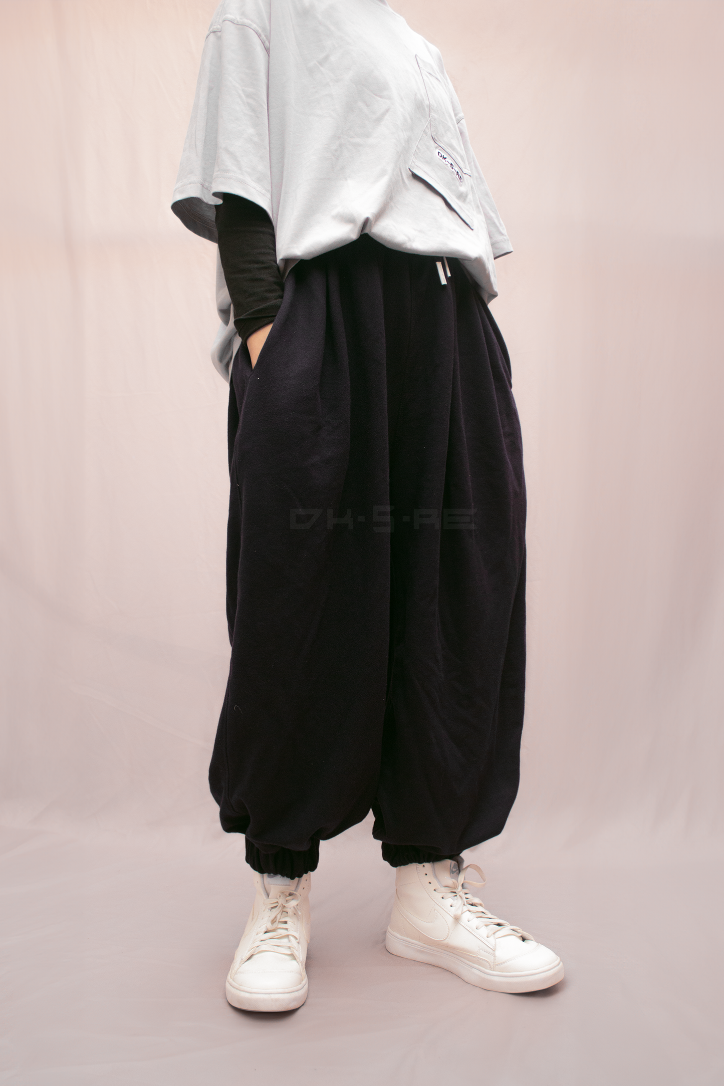 Harem Pants Negro (Geto Version)