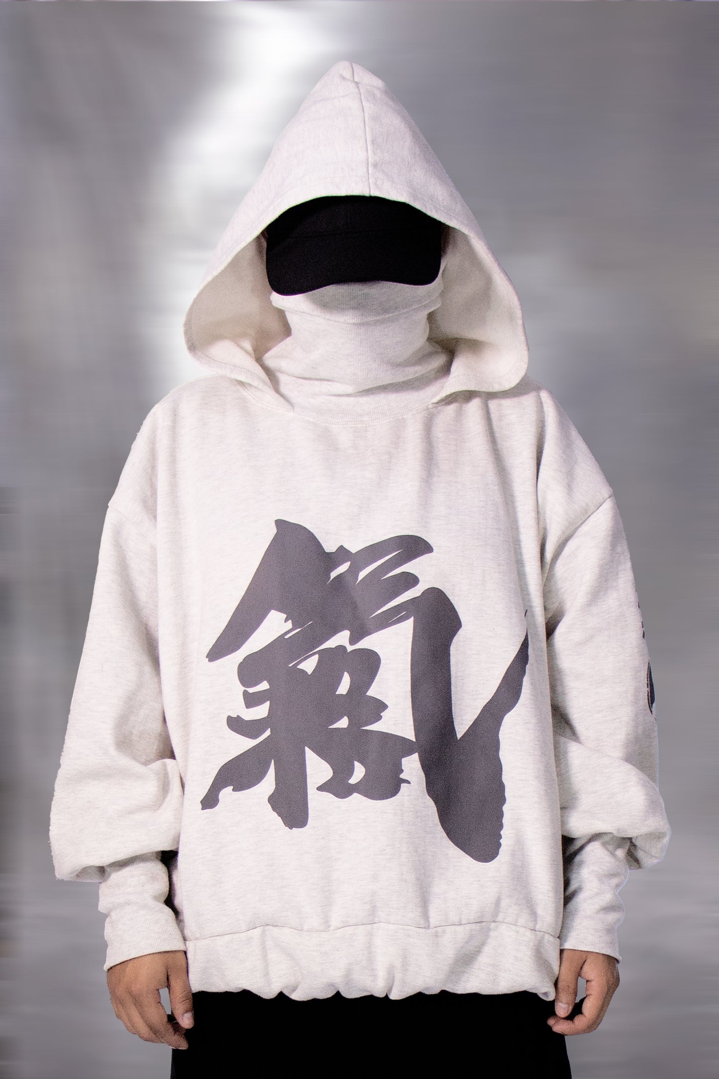 Hoodie Unisex Yinyang Melange