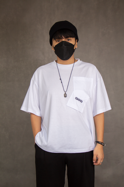 Polo Boxy Oversize "Brains Trust" Blanco