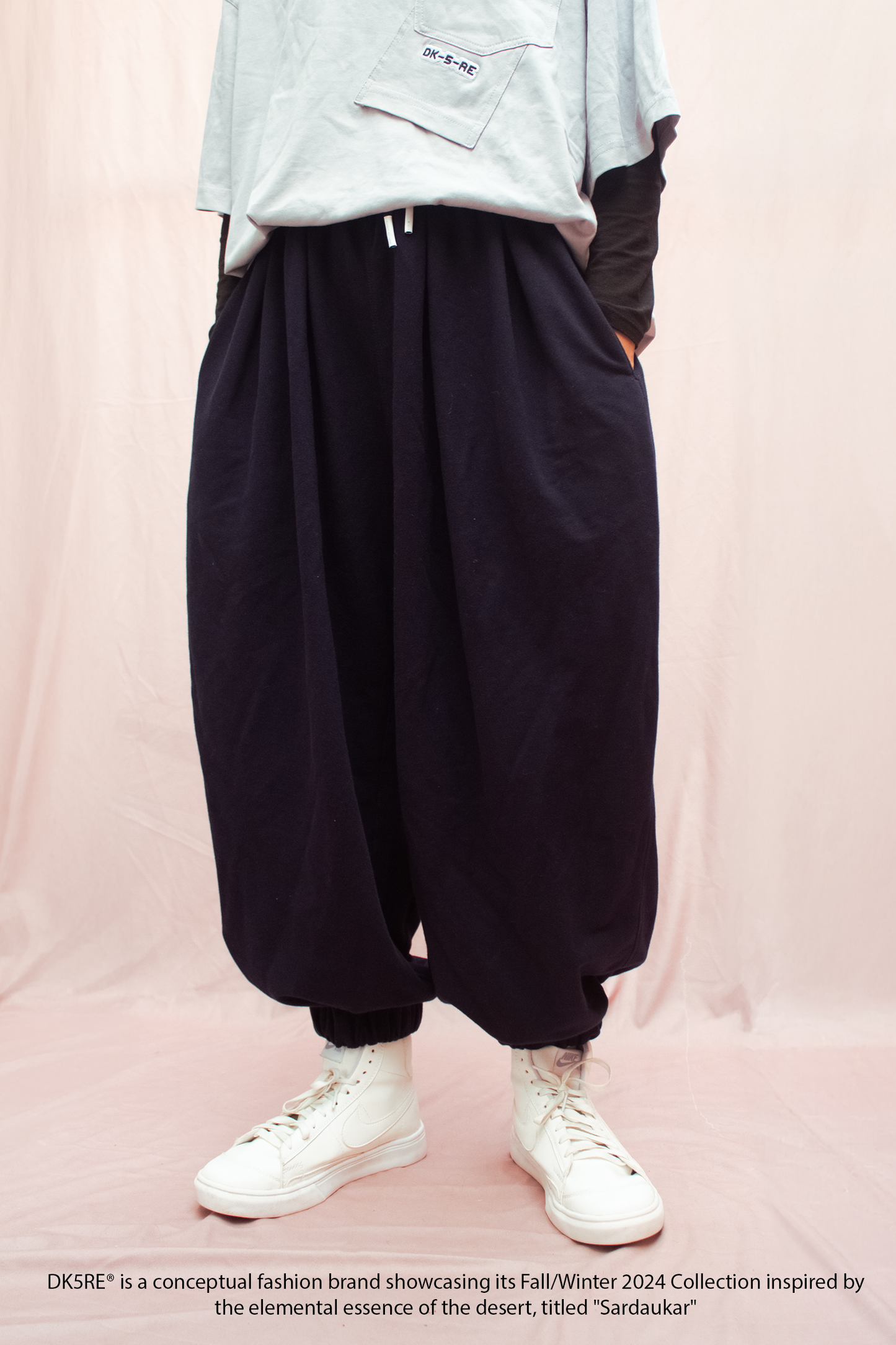 Harem Pants Navy (Vegeta god)